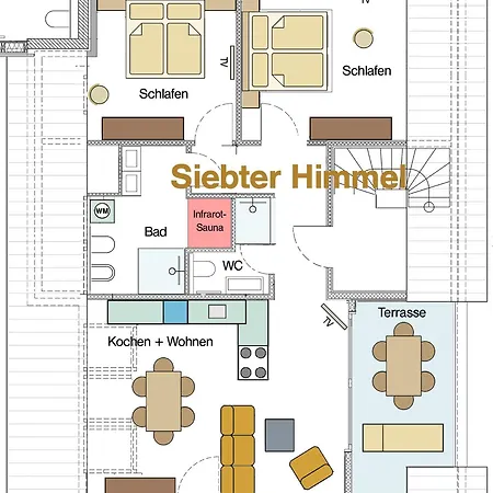 Heaven House Penthousewohnung Siebter Himmel *