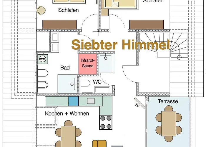 Heaven House Penthousewohnung Siebter Himmel *